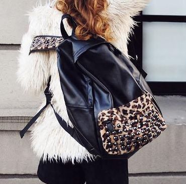 Mochila Leopardo Spikes